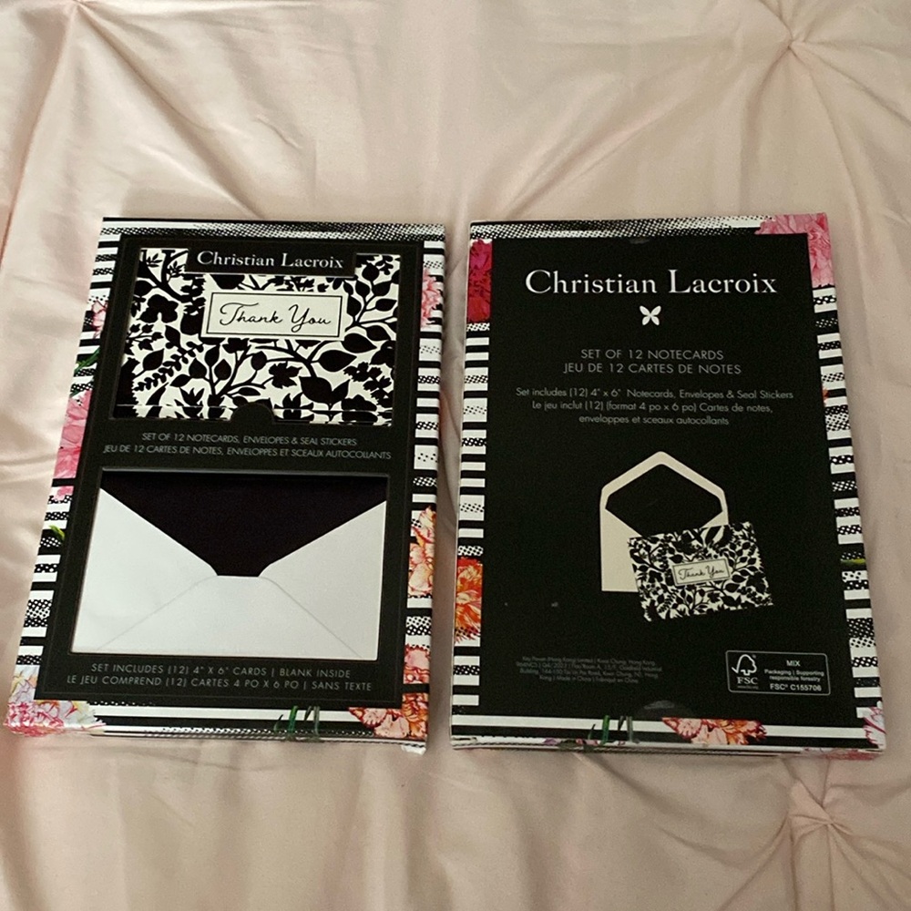 Christian Lacroix Thank You Cards